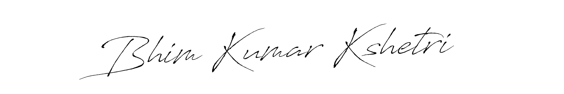 Bhim Kumar Kshetri stylish signature style. Best Handwritten Sign (Antro_Vectra) for my name. Handwritten Signature Collection Ideas for my name Bhim Kumar Kshetri. Bhim Kumar Kshetri signature style 6 images and pictures png