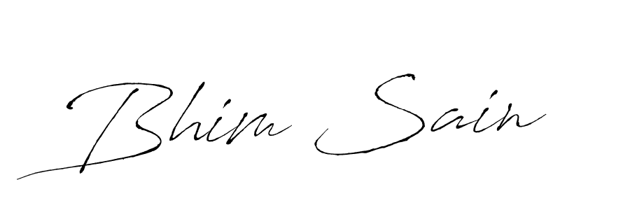 Also You can easily find your signature by using the search form. We will create Bhim Sain name handwritten signature images for you free of cost using Antro_Vectra sign style. Bhim Sain signature style 6 images and pictures png