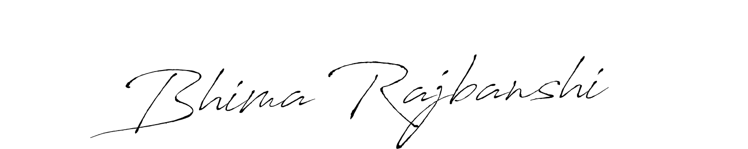 Design your own signature with our free online signature maker. With this signature software, you can create a handwritten (Antro_Vectra) signature for name Bhima Rajbanshi. Bhima Rajbanshi signature style 6 images and pictures png