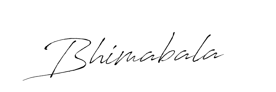 Make a beautiful signature design for name Bhimabala. With this signature (Antro_Vectra) style, you can create a handwritten signature for free. Bhimabala signature style 6 images and pictures png