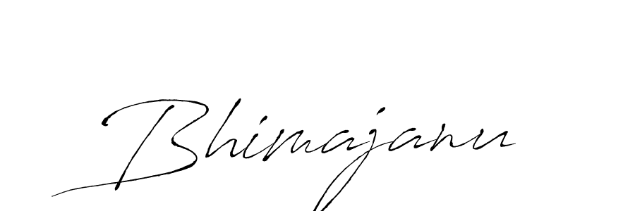 Antro_Vectra is a professional signature style that is perfect for those who want to add a touch of class to their signature. It is also a great choice for those who want to make their signature more unique. Get Bhimajanu name to fancy signature for free. Bhimajanu signature style 6 images and pictures png