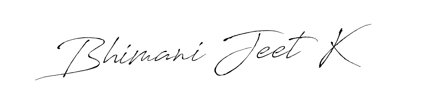 if you are searching for the best signature style for your name Bhimani Jeet K. so please give up your signature search. here we have designed multiple signature styles  using Antro_Vectra. Bhimani Jeet K signature style 6 images and pictures png