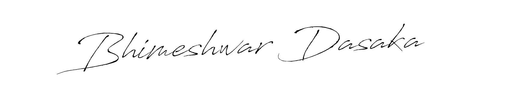 Make a beautiful signature design for name Bhimeshwar Dasaka. With this signature (Antro_Vectra) style, you can create a handwritten signature for free. Bhimeshwar Dasaka signature style 6 images and pictures png