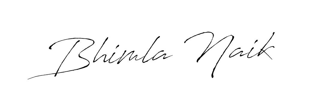 Bhimla Naik stylish signature style. Best Handwritten Sign (Antro_Vectra) for my name. Handwritten Signature Collection Ideas for my name Bhimla Naik. Bhimla Naik signature style 6 images and pictures png