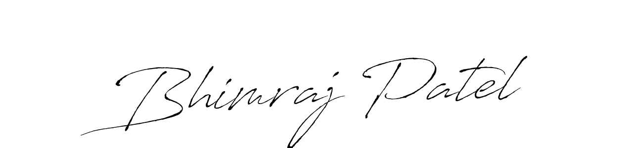 Use a signature maker to create a handwritten signature online. With this signature software, you can design (Antro_Vectra) your own signature for name Bhimraj Patel. Bhimraj Patel signature style 6 images and pictures png