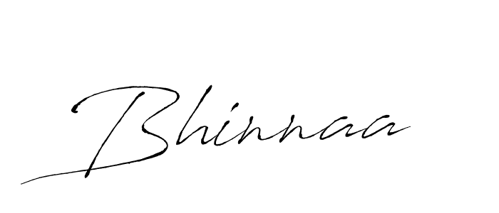 Bhinnaa stylish signature style. Best Handwritten Sign (Antro_Vectra) for my name. Handwritten Signature Collection Ideas for my name Bhinnaa. Bhinnaa signature style 6 images and pictures png