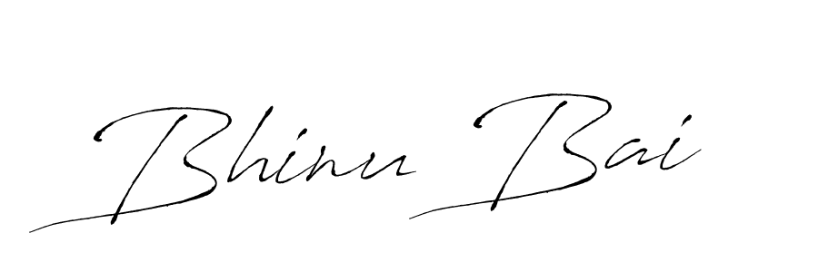 You should practise on your own different ways (Antro_Vectra) to write your name (Bhinu Bai) in signature. don't let someone else do it for you. Bhinu Bai signature style 6 images and pictures png