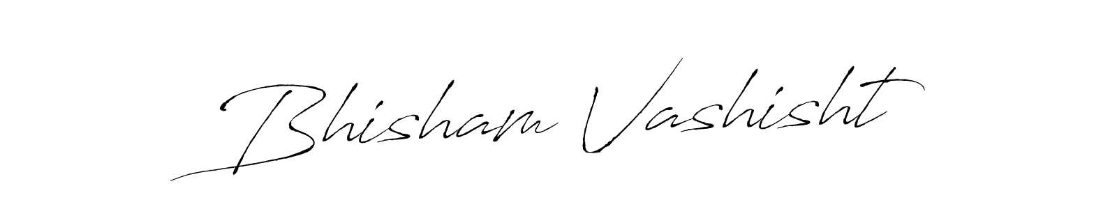 Similarly Antro_Vectra is the best handwritten signature design. Signature creator online .You can use it as an online autograph creator for name Bhisham Vashisht. Bhisham Vashisht signature style 6 images and pictures png