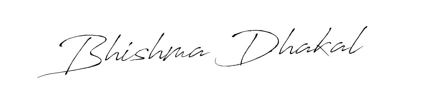 How to make Bhishma Dhakal signature? Antro_Vectra is a professional autograph style. Create handwritten signature for Bhishma Dhakal name. Bhishma Dhakal signature style 6 images and pictures png