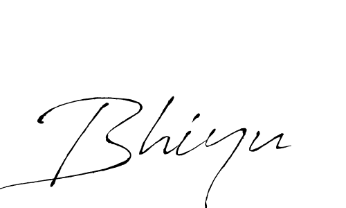 if you are searching for the best signature style for your name Bhiyu. so please give up your signature search. here we have designed multiple signature styles  using Antro_Vectra. Bhiyu signature style 6 images and pictures png