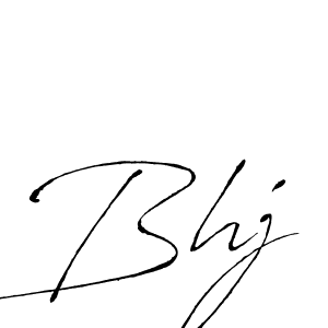 Bhj stylish signature style. Best Handwritten Sign (Antro_Vectra) for my name. Handwritten Signature Collection Ideas for my name Bhj. Bhj signature style 6 images and pictures png