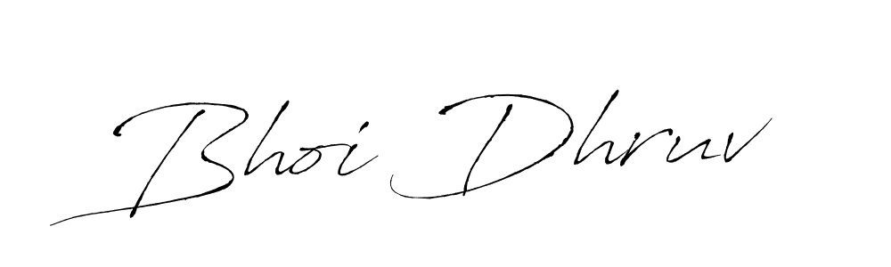 It looks lik you need a new signature style for name Bhoi Dhruv. Design unique handwritten (Antro_Vectra) signature with our free signature maker in just a few clicks. Bhoi Dhruv signature style 6 images and pictures png