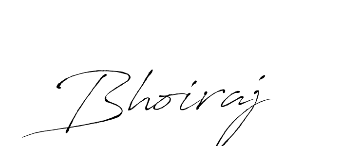 Design your own signature with our free online signature maker. With this signature software, you can create a handwritten (Antro_Vectra) signature for name Bhoiraj. Bhoiraj signature style 6 images and pictures png