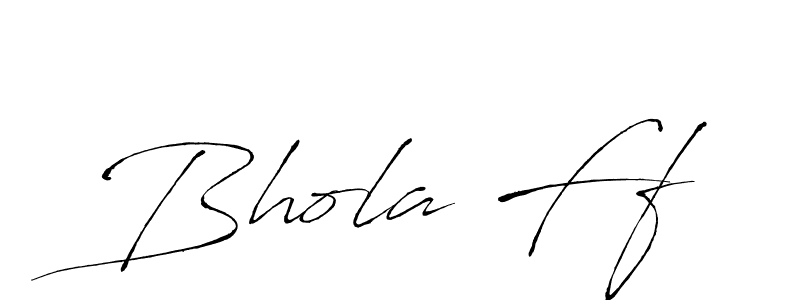 Also we have Bhola Ff name is the best signature style. Create professional handwritten signature collection using Antro_Vectra autograph style. Bhola Ff signature style 6 images and pictures png