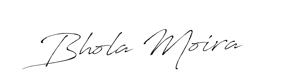 Create a beautiful signature design for name Bhola Moira. With this signature (Antro_Vectra) fonts, you can make a handwritten signature for free. Bhola Moira signature style 6 images and pictures png