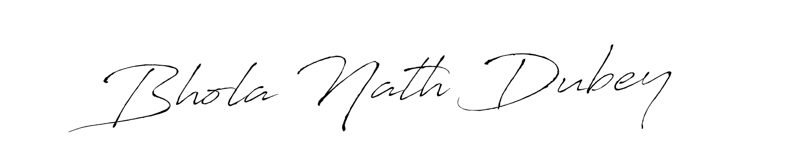 Use a signature maker to create a handwritten signature online. With this signature software, you can design (Antro_Vectra) your own signature for name Bhola Nath Dubey. Bhola Nath Dubey signature style 6 images and pictures png