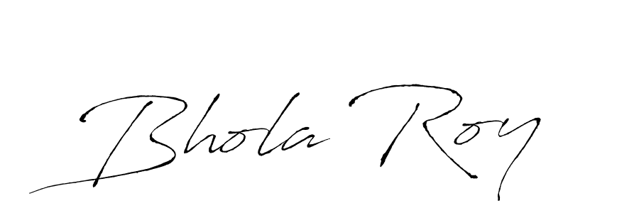 Create a beautiful signature design for name Bhola Roy. With this signature (Antro_Vectra) fonts, you can make a handwritten signature for free. Bhola Roy signature style 6 images and pictures png