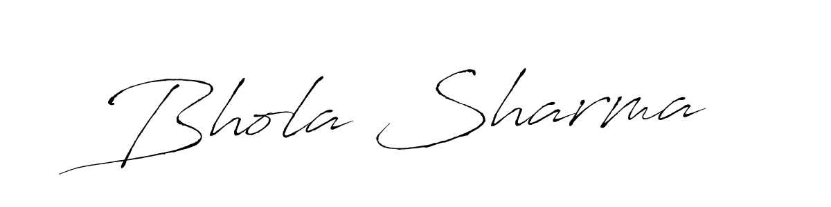 Once you've used our free online signature maker to create your best signature Antro_Vectra style, it's time to enjoy all of the benefits that Bhola Sharma name signing documents. Bhola Sharma signature style 6 images and pictures png