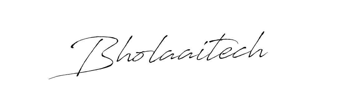 Create a beautiful signature design for name Bholaaitech. With this signature (Antro_Vectra) fonts, you can make a handwritten signature for free. Bholaaitech signature style 6 images and pictures png