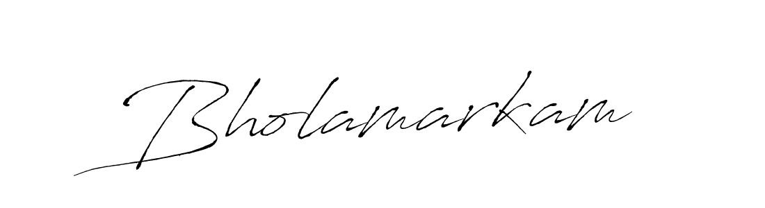 Antro_Vectra is a professional signature style that is perfect for those who want to add a touch of class to their signature. It is also a great choice for those who want to make their signature more unique. Get Bholamarkam name to fancy signature for free. Bholamarkam signature style 6 images and pictures png
