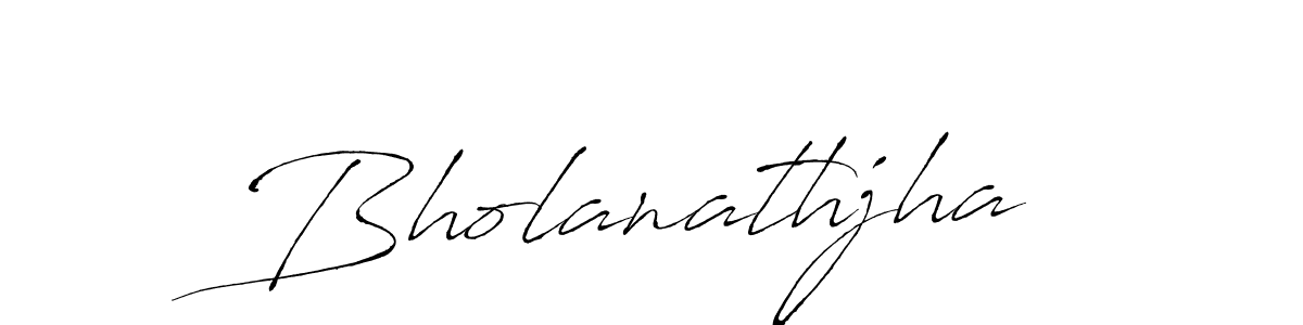 The best way (Antro_Vectra) to make a short signature is to pick only two or three words in your name. The name Bholanathjha include a total of six letters. For converting this name. Bholanathjha signature style 6 images and pictures png