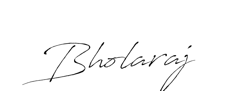 How to make Bholaraj signature? Antro_Vectra is a professional autograph style. Create handwritten signature for Bholaraj name. Bholaraj signature style 6 images and pictures png