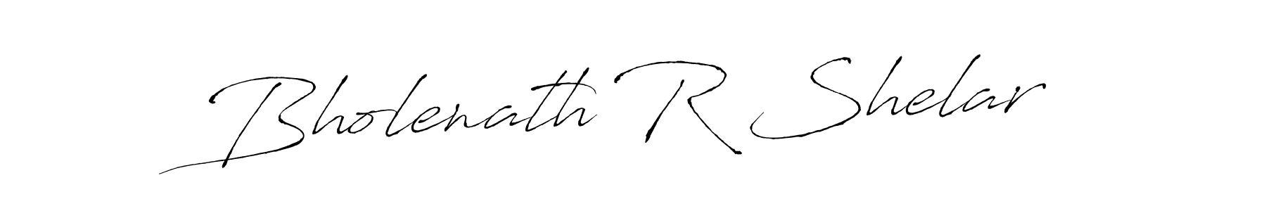 Make a beautiful signature design for name Bholenath R Shelar. With this signature (Antro_Vectra) style, you can create a handwritten signature for free. Bholenath R Shelar signature style 6 images and pictures png