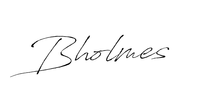 Make a beautiful signature design for name Bholmes. Use this online signature maker to create a handwritten signature for free. Bholmes signature style 6 images and pictures png