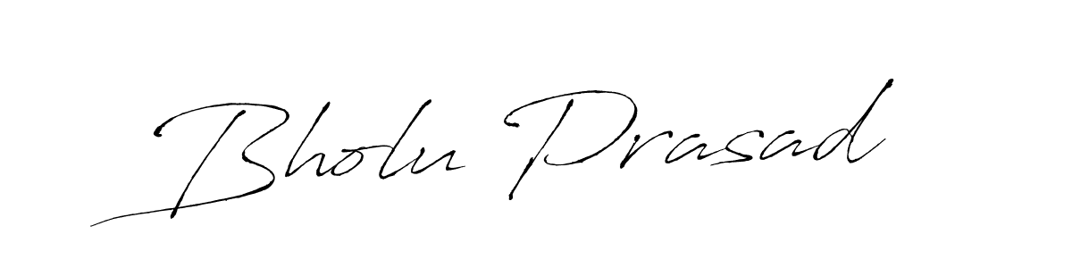 The best way (Antro_Vectra) to make a short signature is to pick only two or three words in your name. The name Bholu Prasad include a total of six letters. For converting this name. Bholu Prasad signature style 6 images and pictures png