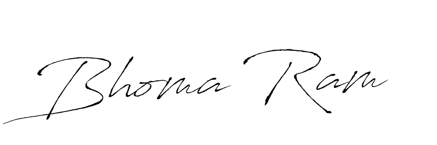 You should practise on your own different ways (Antro_Vectra) to write your name (Bhoma Ram) in signature. don't let someone else do it for you. Bhoma Ram signature style 6 images and pictures png