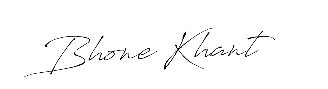 The best way (Antro_Vectra) to make a short signature is to pick only two or three words in your name. The name Bhone Khant include a total of six letters. For converting this name. Bhone Khant signature style 6 images and pictures png