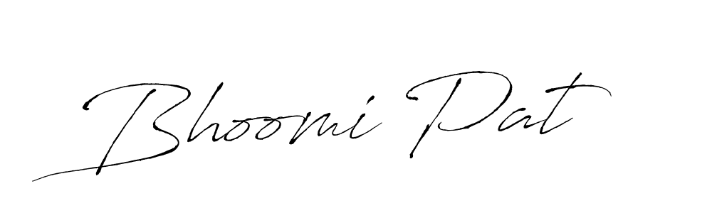 You should practise on your own different ways (Antro_Vectra) to write your name (Bhoomi Pat) in signature. don't let someone else do it for you. Bhoomi Pat signature style 6 images and pictures png