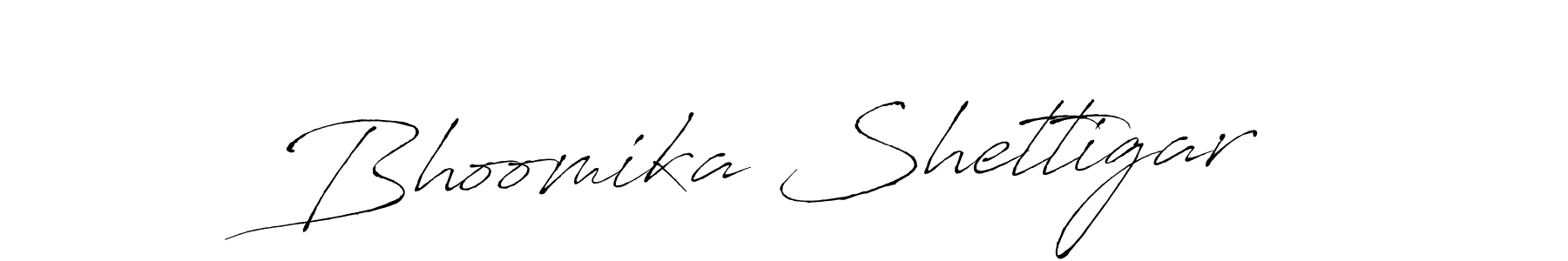 Bhoomika Shettigar stylish signature style. Best Handwritten Sign (Antro_Vectra) for my name. Handwritten Signature Collection Ideas for my name Bhoomika Shettigar. Bhoomika Shettigar signature style 6 images and pictures png