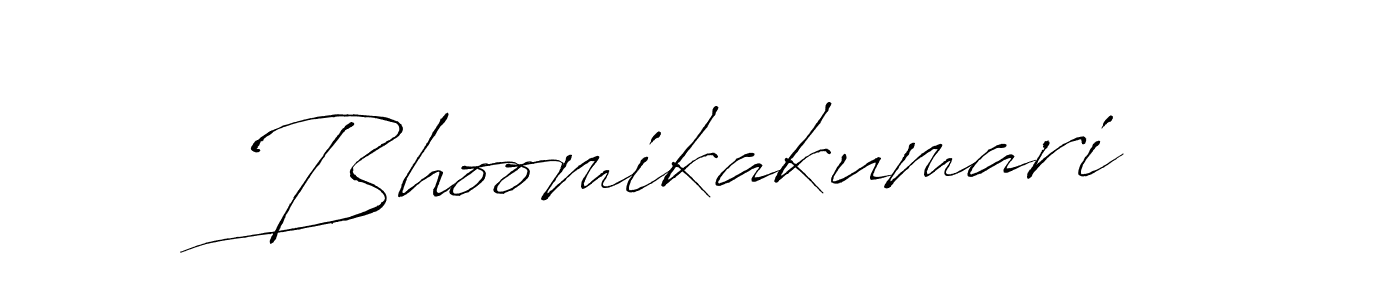 How to make Bhoomikakumari signature? Antro_Vectra is a professional autograph style. Create handwritten signature for Bhoomikakumari name. Bhoomikakumari signature style 6 images and pictures png