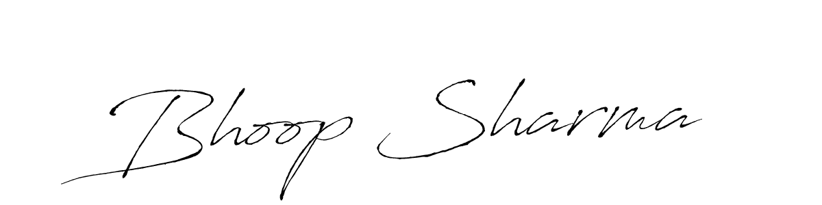 Bhoop Sharma stylish signature style. Best Handwritten Sign (Antro_Vectra) for my name. Handwritten Signature Collection Ideas for my name Bhoop Sharma. Bhoop Sharma signature style 6 images and pictures png