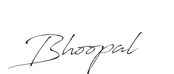 Design your own signature with our free online signature maker. With this signature software, you can create a handwritten (Antro_Vectra) signature for name Bhoopal. Bhoopal signature style 6 images and pictures png