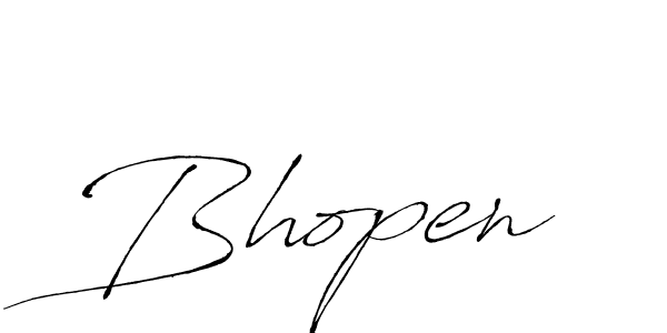 Create a beautiful signature design for name Bhopen. With this signature (Antro_Vectra) fonts, you can make a handwritten signature for free. Bhopen signature style 6 images and pictures png