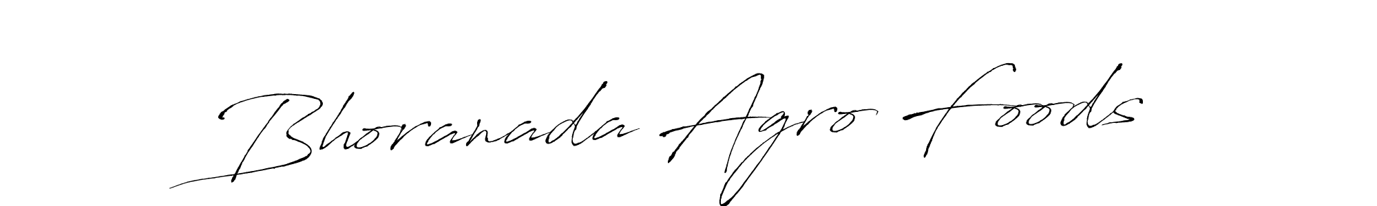 Design your own signature with our free online signature maker. With this signature software, you can create a handwritten (Antro_Vectra) signature for name Bhoranada Agro Foods. Bhoranada Agro Foods signature style 6 images and pictures png