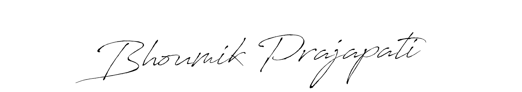 Make a beautiful signature design for name Bhoumik Prajapati. Use this online signature maker to create a handwritten signature for free. Bhoumik Prajapati signature style 6 images and pictures png