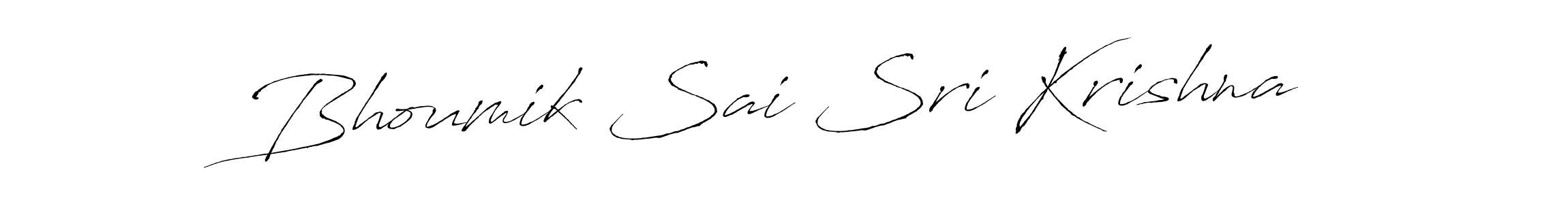 You can use this online signature creator to create a handwritten signature for the name Bhoumik Sai Sri Krishna. This is the best online autograph maker. Bhoumik Sai Sri Krishna signature style 6 images and pictures png