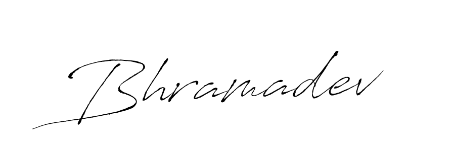 Design your own signature with our free online signature maker. With this signature software, you can create a handwritten (Antro_Vectra) signature for name Bhramadev. Bhramadev signature style 6 images and pictures png