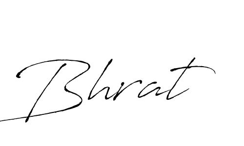 Design your own signature with our free online signature maker. With this signature software, you can create a handwritten (Antro_Vectra) signature for name Bhrat. Bhrat signature style 6 images and pictures png