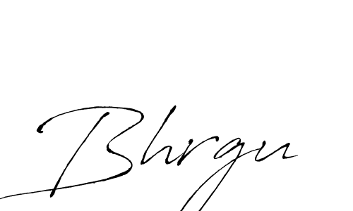 Make a beautiful signature design for name Bhrgu. With this signature (Antro_Vectra) style, you can create a handwritten signature for free. Bhrgu signature style 6 images and pictures png