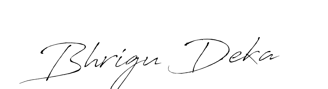Design your own signature with our free online signature maker. With this signature software, you can create a handwritten (Antro_Vectra) signature for name Bhrigu Deka. Bhrigu Deka signature style 6 images and pictures png