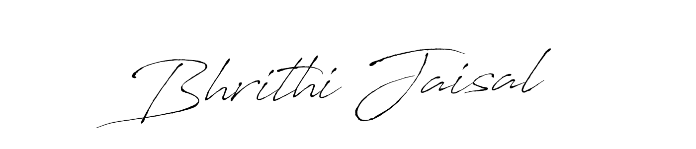 Use a signature maker to create a handwritten signature online. With this signature software, you can design (Antro_Vectra) your own signature for name Bhrithi Jaisal. Bhrithi Jaisal signature style 6 images and pictures png