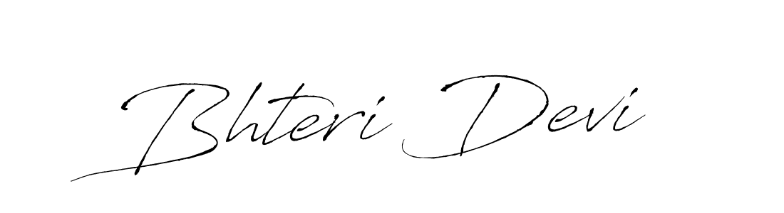 Make a beautiful signature design for name Bhteri Devi. Use this online signature maker to create a handwritten signature for free. Bhteri Devi signature style 6 images and pictures png