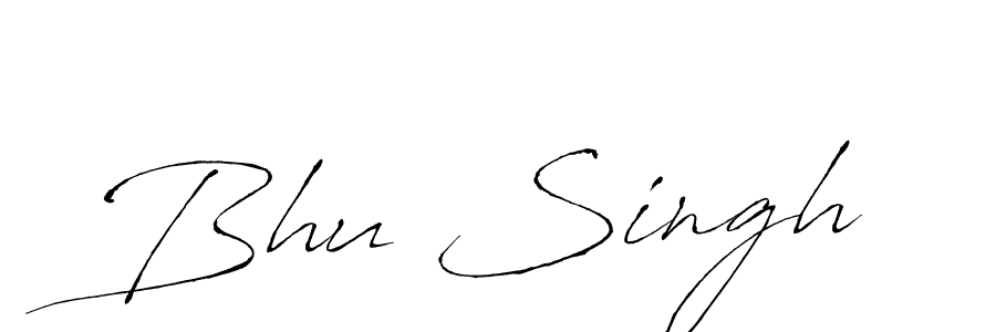 The best way (Antro_Vectra) to make a short signature is to pick only two or three words in your name. The name Bhu Singh include a total of six letters. For converting this name. Bhu Singh signature style 6 images and pictures png