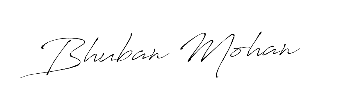 The best way (Antro_Vectra) to make a short signature is to pick only two or three words in your name. The name Bhuban Mohan include a total of six letters. For converting this name. Bhuban Mohan signature style 6 images and pictures png
