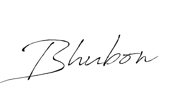 Bhubon stylish signature style. Best Handwritten Sign (Antro_Vectra) for my name. Handwritten Signature Collection Ideas for my name Bhubon. Bhubon signature style 6 images and pictures png