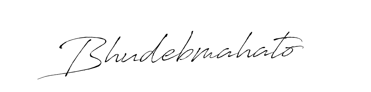 You should practise on your own different ways (Antro_Vectra) to write your name (Bhudebmahato) in signature. don't let someone else do it for you. Bhudebmahato signature style 6 images and pictures png